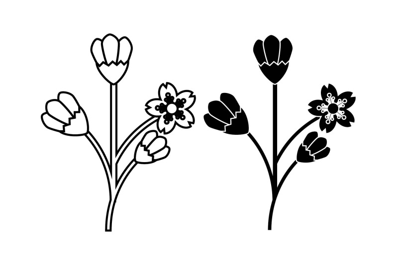 flower-bundle-outline-solid-nbsp-931