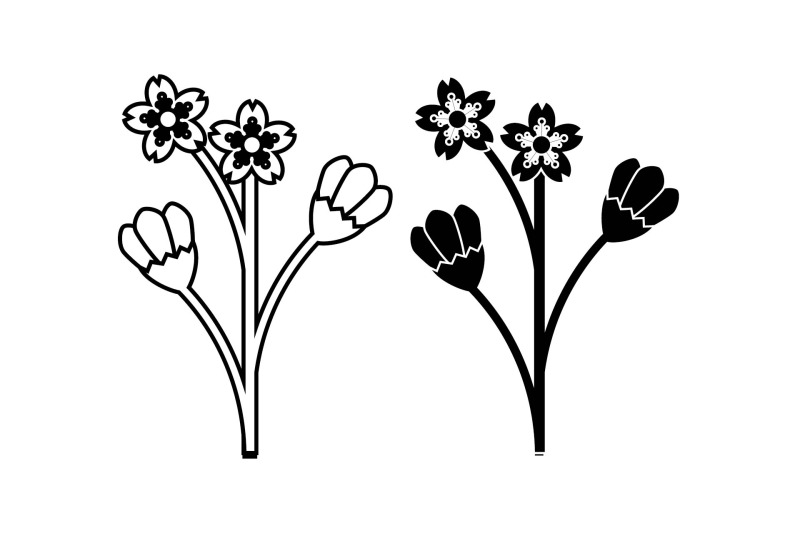 flower-bundle-outline-solid-nbsp-932