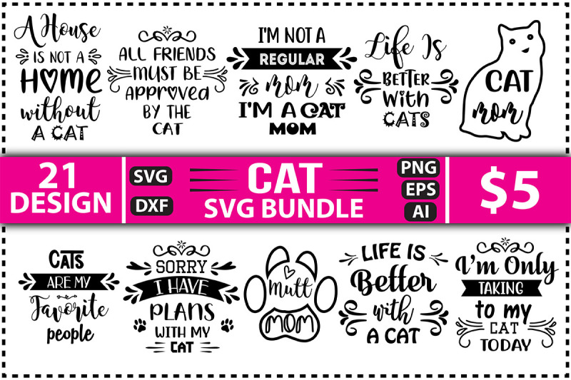 cat-svg-bundle