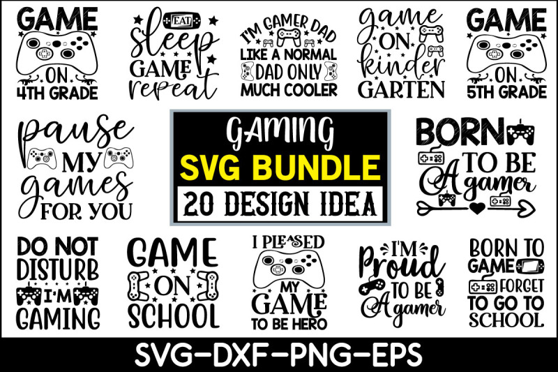 gamer-svg-bundle