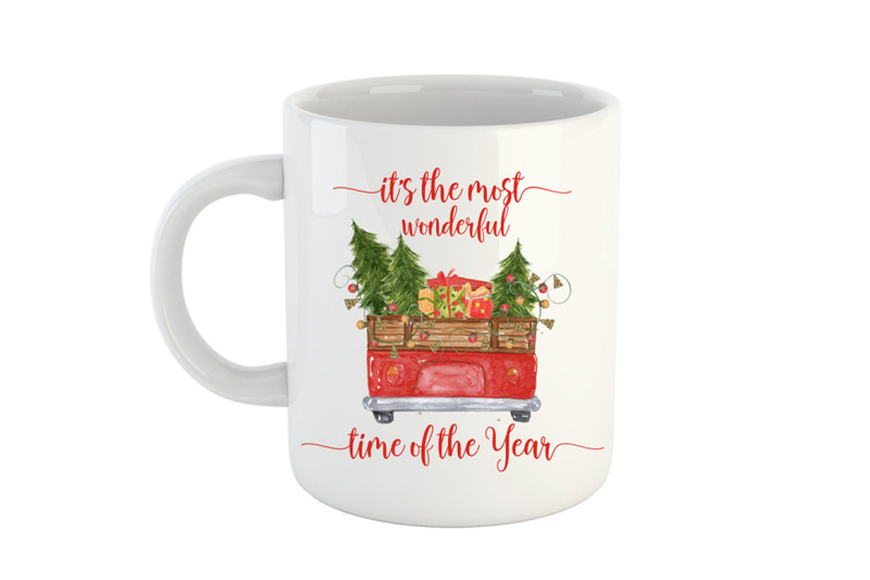 christmas-sublimation-mug-designs-png-christmas-red-truck
