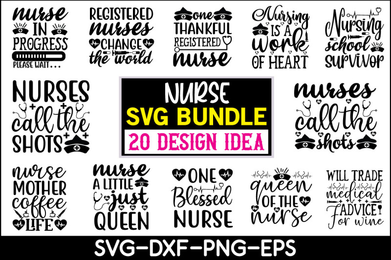 nurse-svg-bundle