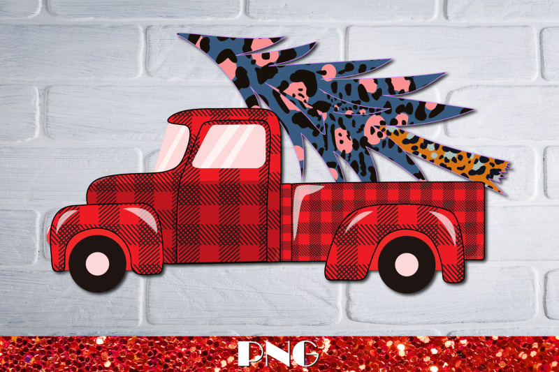 peace-love-christmas-red-truck