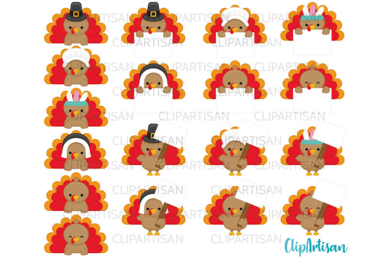 turkey-day-clipart-thanksgiving-turkey-signs-labels-toppers