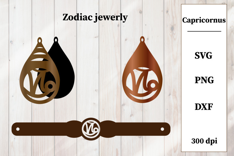 zodiac-jewelry-svg-zodiac-sings-capricornus-earring-bracelet