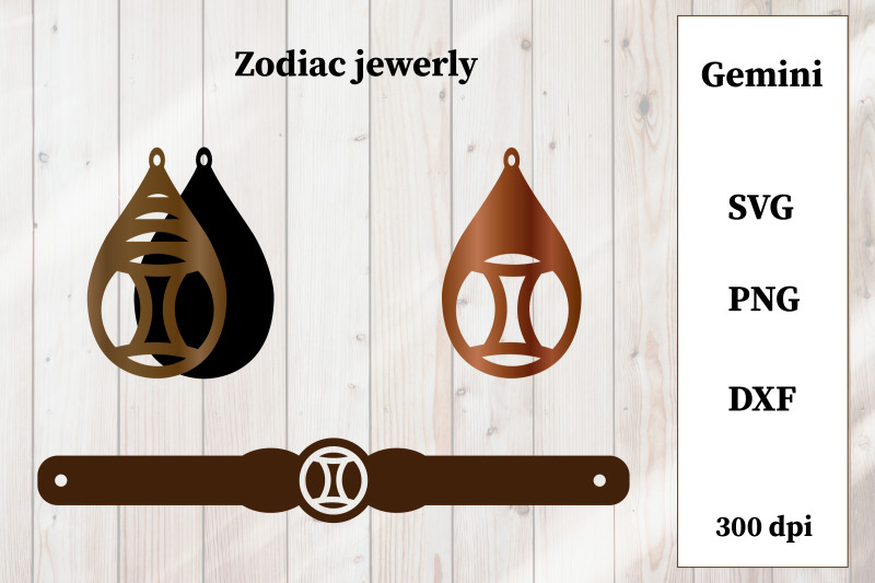 set-of-jewelry-with-zodiac-sign-gemini-earrings-bracelet