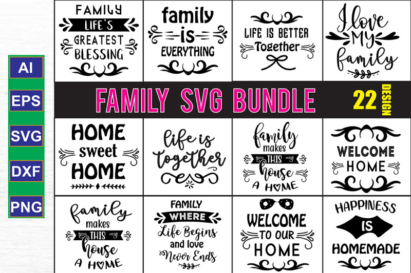 family-svg-design-bundle