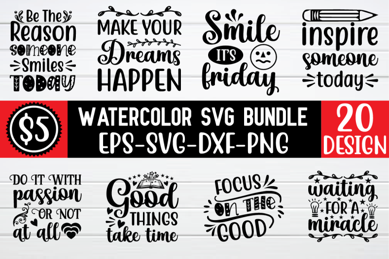 watercolor-svg-bundle