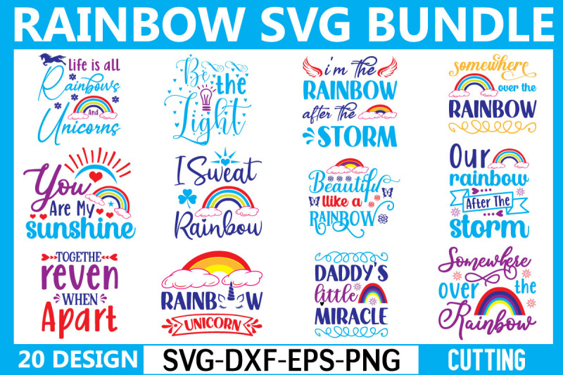 rainbow-svg-bundle