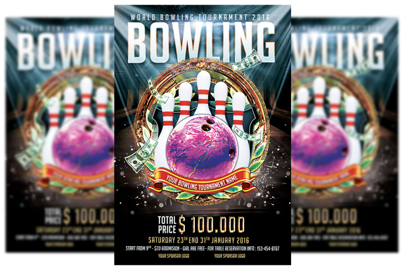 bowling-tournament-flyer-template