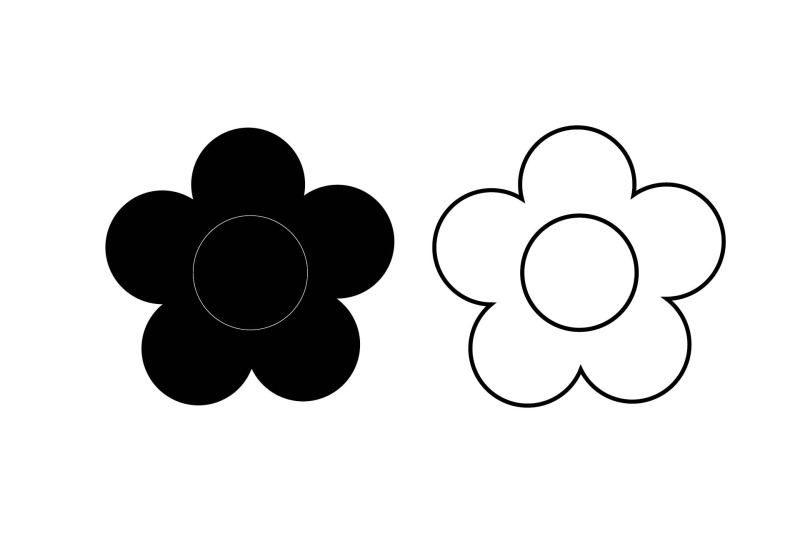 flower-bundle-outline-solid-953