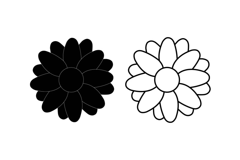 flower-bundle-outline-solid-957