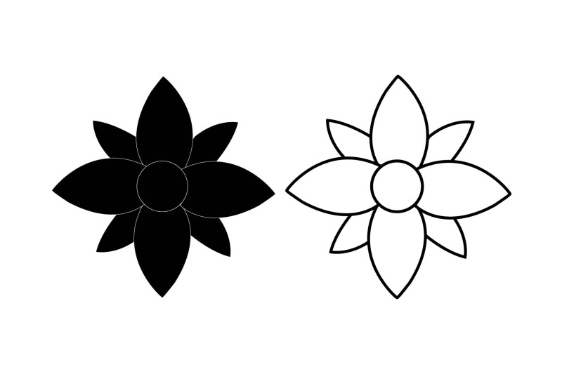 flower-bundle-outline-solid-958