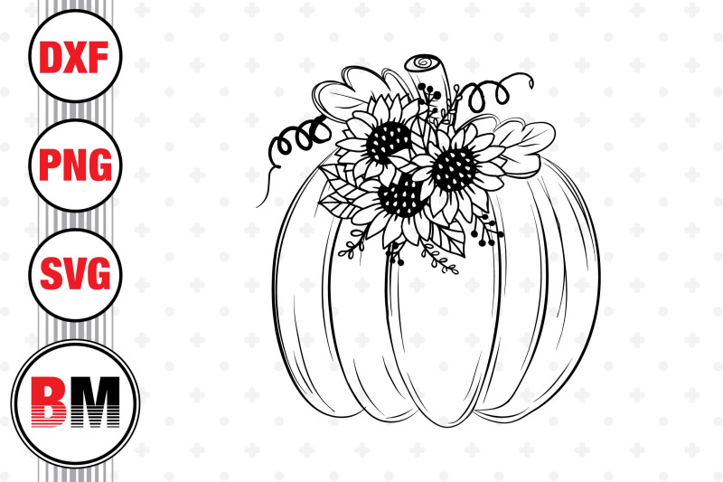 hand-drawn-pumpkin-sunflower-svg-png-dxf-files