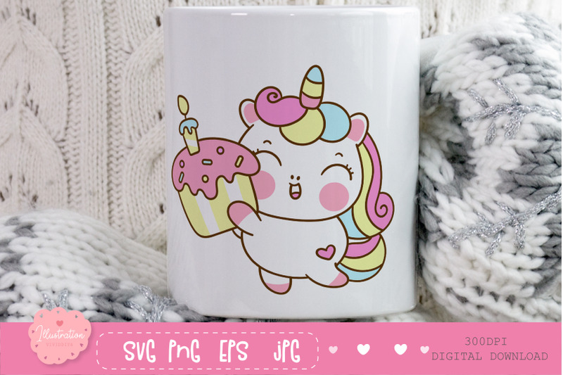 cute-unicorn-svg-cricut-kawaii-pony-girl