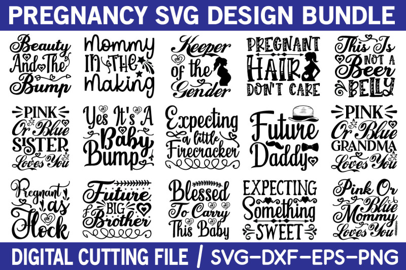 pregnancy-svg-bundle