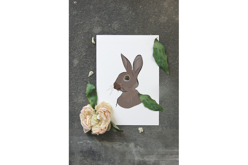 rabbit-cute-bunny-portrait-hand-drawn-bunny-clipart