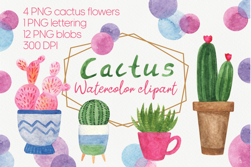 watercolor-cactus-clipart-plant-png