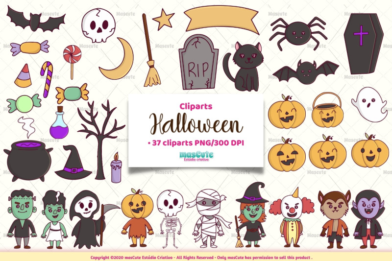 halloween-cliparts-bundle