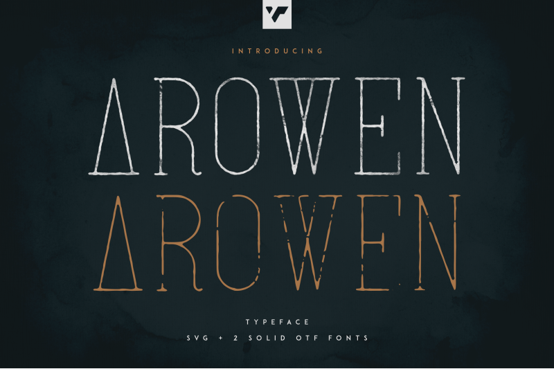 arowen-textured-rough-fonts
