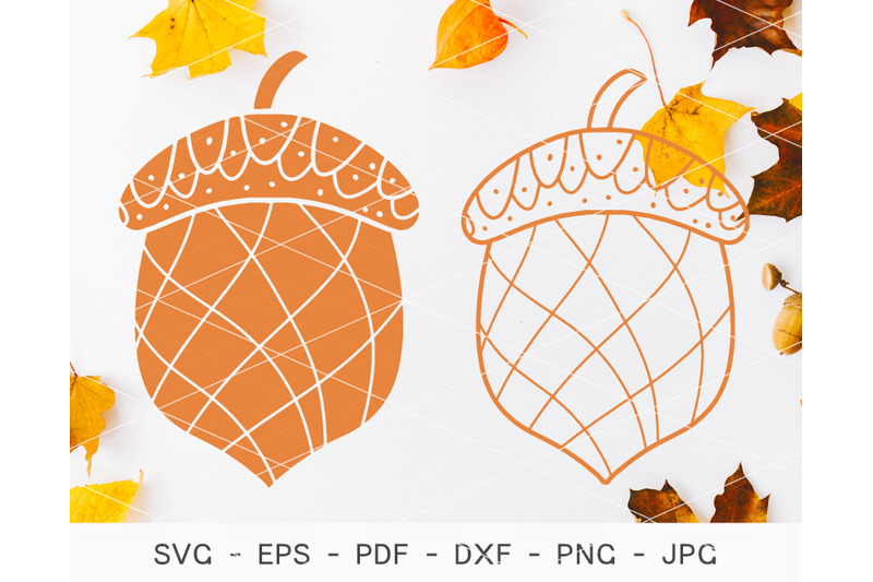 acorn-svg-acorn-bundle-svg-cricut