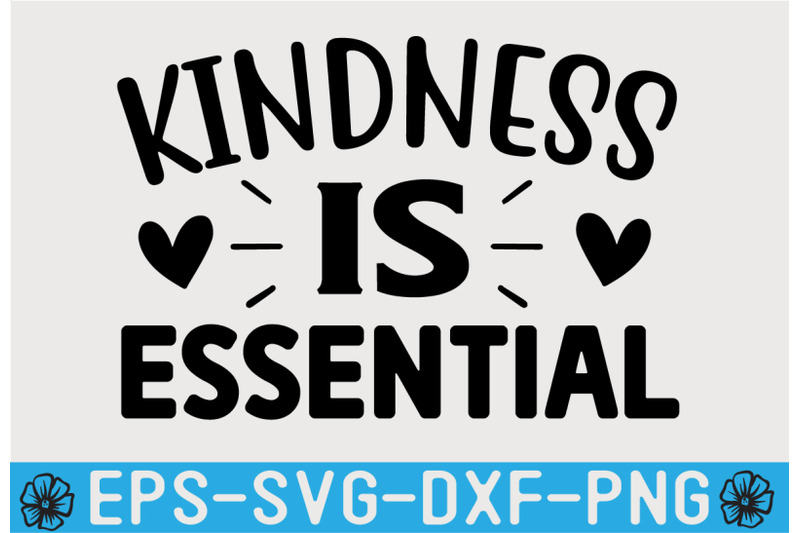 kindness-svg-t-shirt-design-template