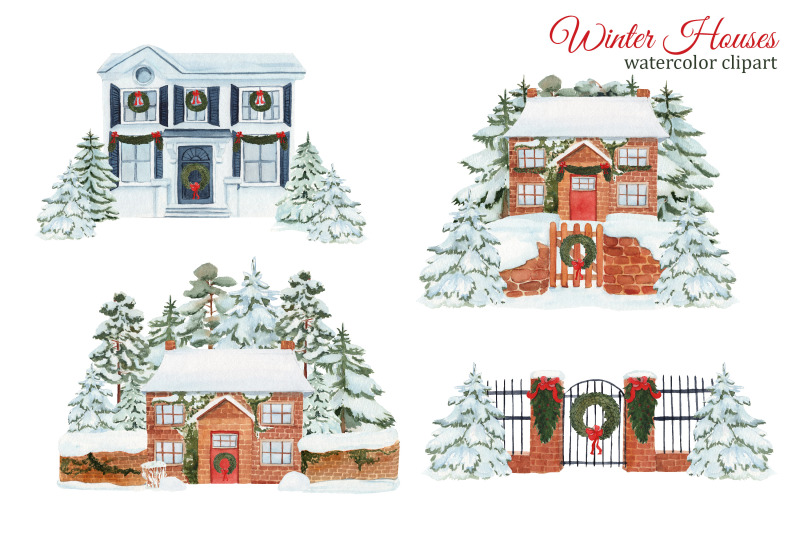watercolor-winter-house-clipart
