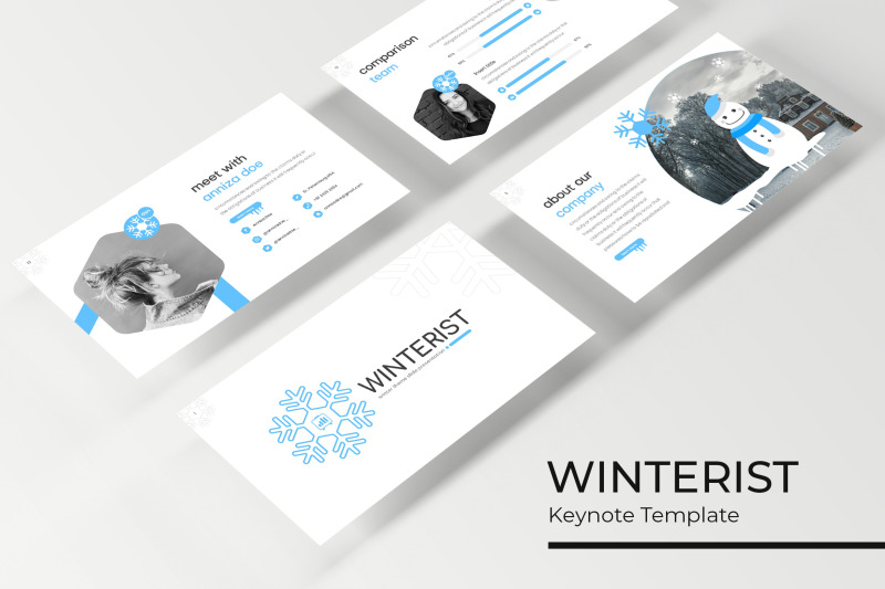 winterist-keynote-template