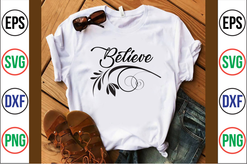 believe-svg-cut-file