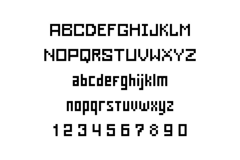 pixel-font