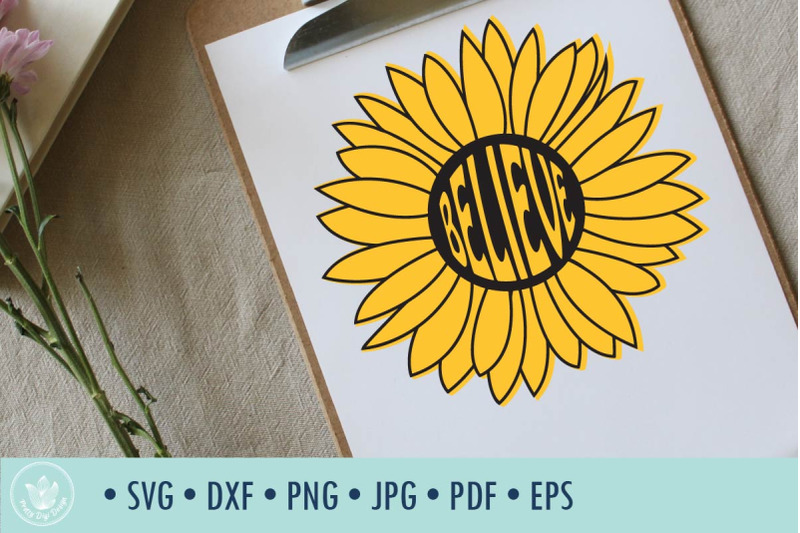 sunflower-believe-svg-cut-file