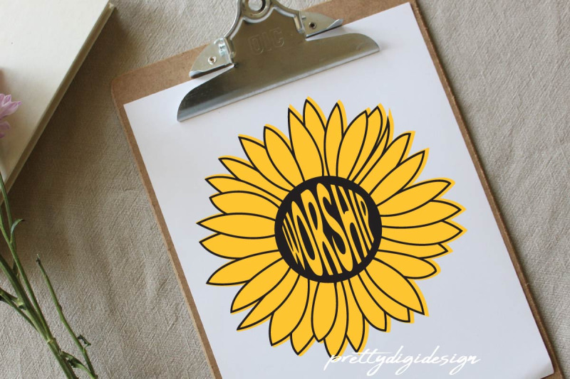 sunflower-worship-svg-cut-file