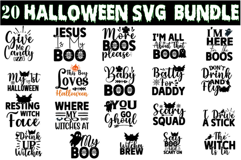 halloween-svg-t-shirt-design-bundle