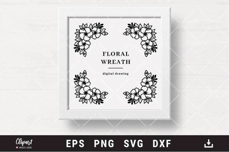 flower-svg-files-wreath-svg-flower-border-svg-flower-corner-svg