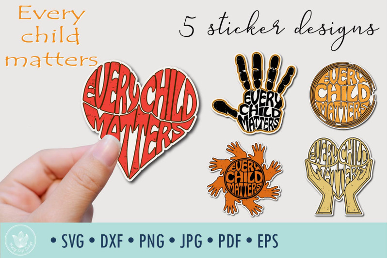 every-child-matters-5-sticker-designs