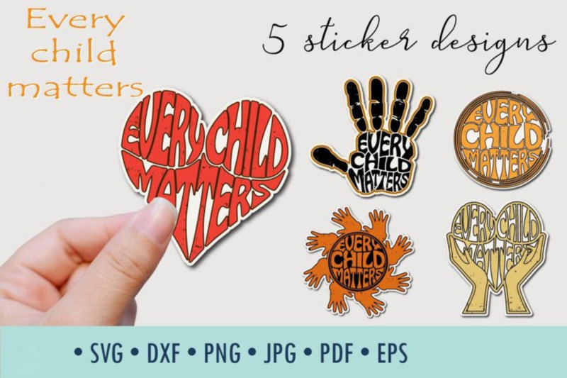 every-child-matters-5-sticker-designs