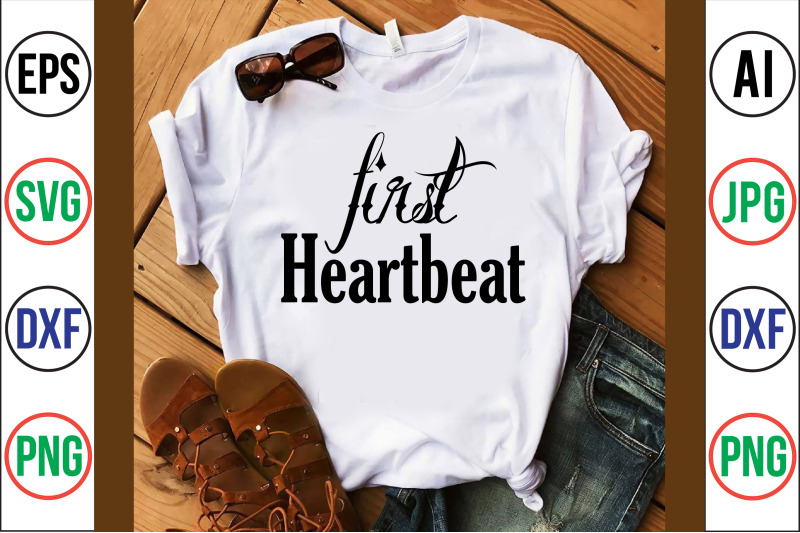 first-heartbeat-svg-cut-file