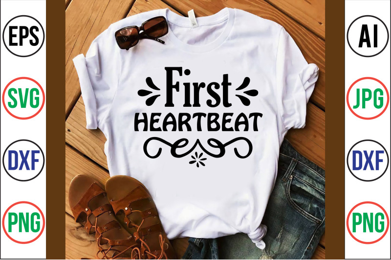 first-heartbeat-svg-cut-file