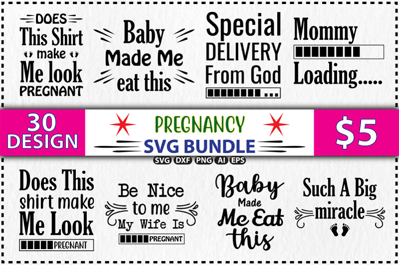 pregnancy-svg-design-bundle