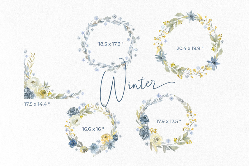 watercolor-winter-xmas-flowers-png
