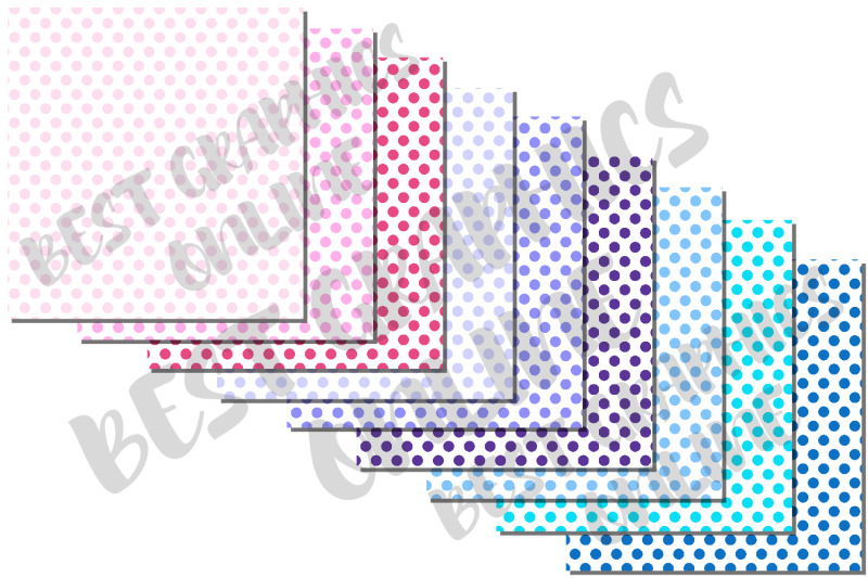 polka-dot-pattern-digital-papers-polka-dots-background