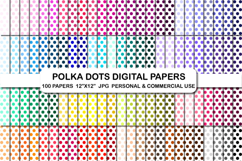 polka-dot-pattern-digital-papers-polka-dots-background