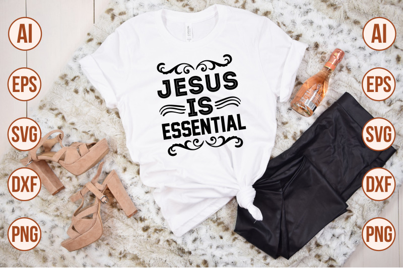 jesus-is-essential-svg-cut