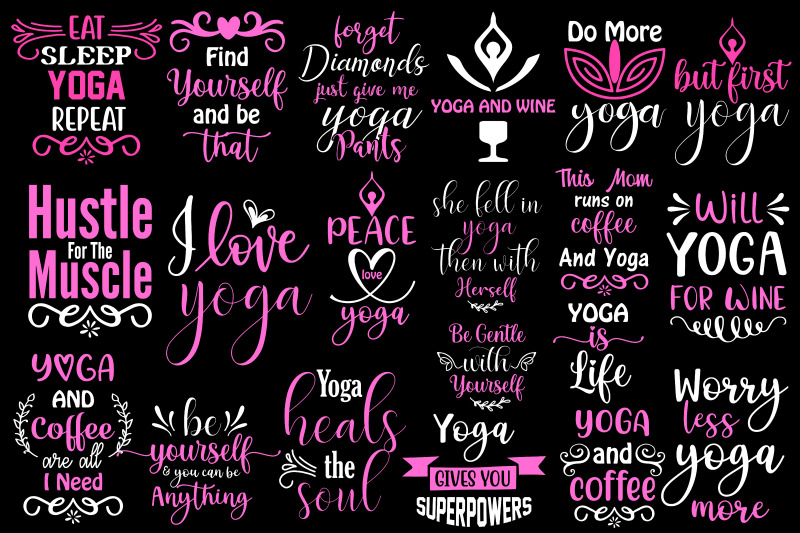 yoga-svg-design-bundle