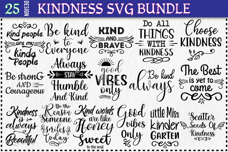 kindness-svg-design-bundle-vol-2