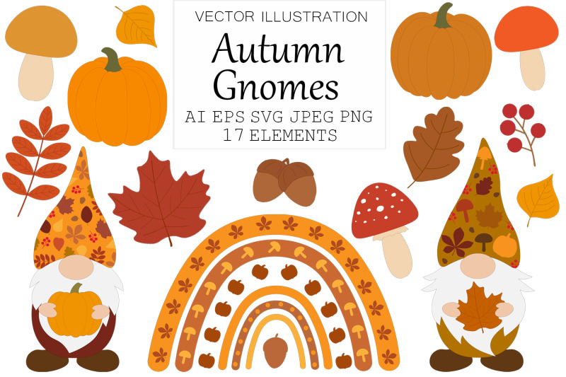 fall-gnomes-rainbow-gnomes-thanksgiving-gnomes-gnomes-svg