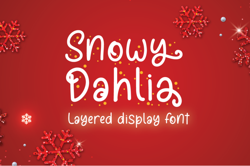 snowy-dahlia-christmas-font