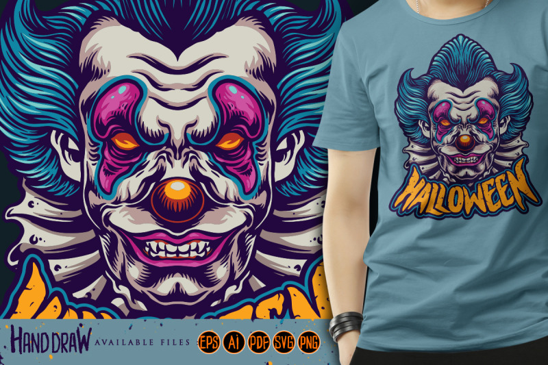 halloween-character-scary-and-horror-clown