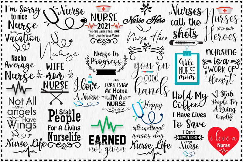 nurse-svg-design-bundle