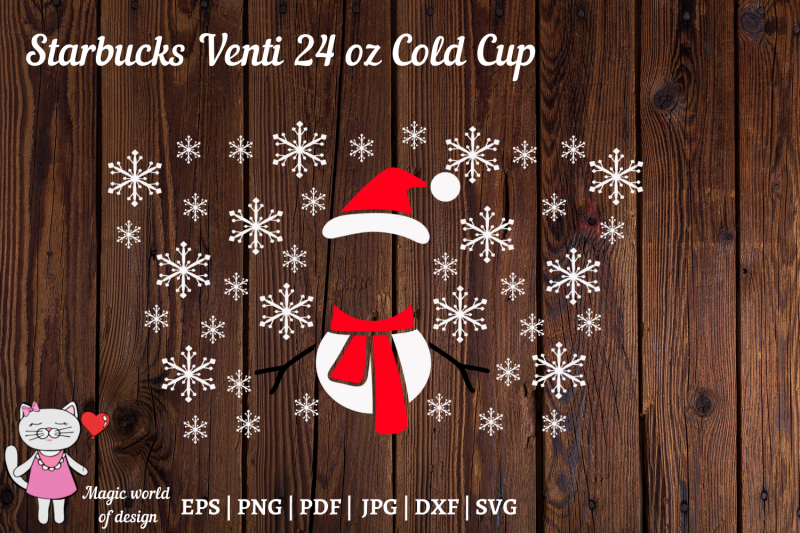 snowman-snowflakes-starbucks-venti-cold-cup-24-oz-svg